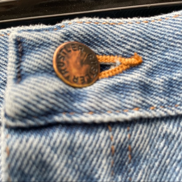 New with Tags Rustler Regular Straight Leg Hard Working Jeans mens size 40x30 - Picture 2 of 6